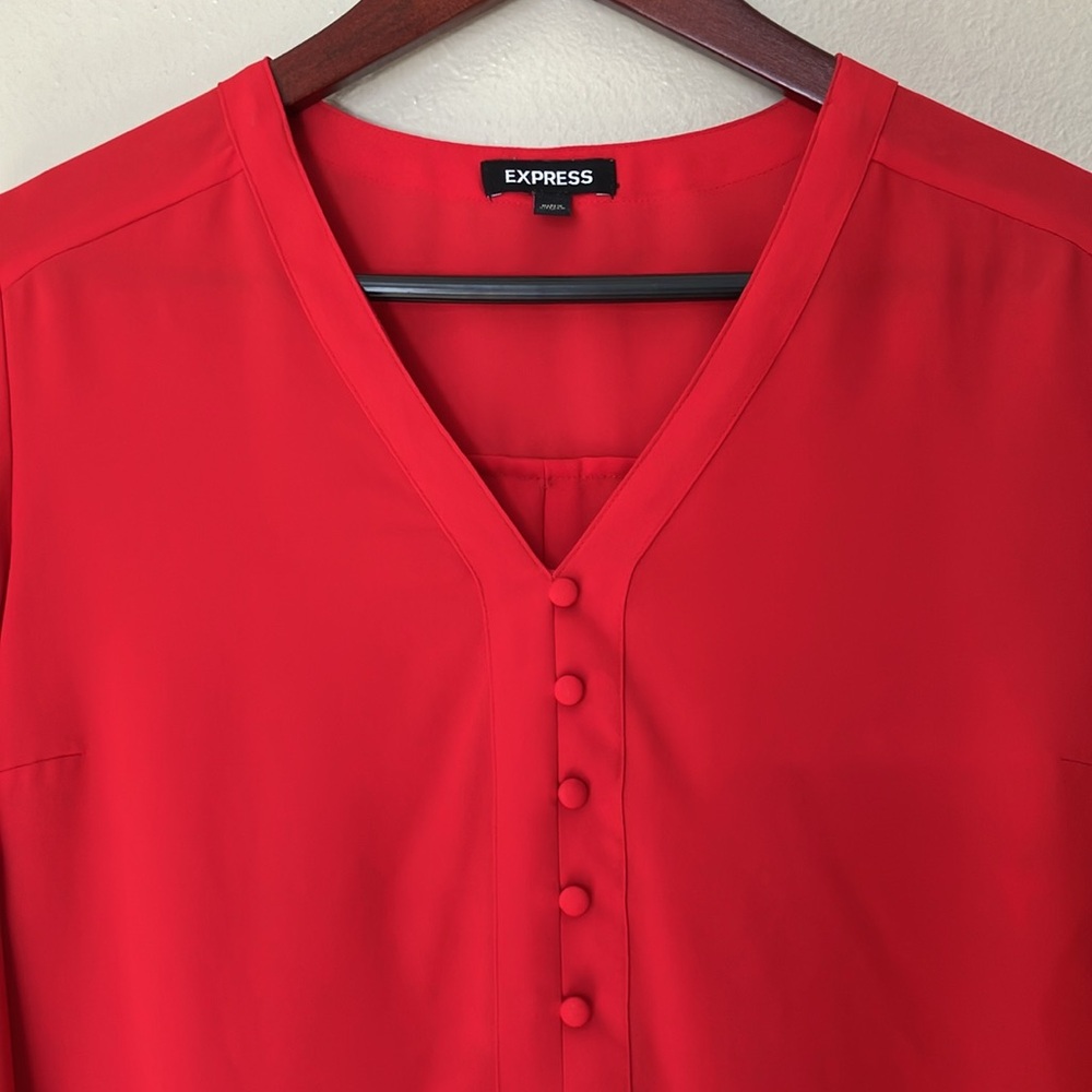 Express - Red Blouse